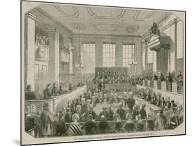 Central Criminal Court, Old Bailey-null-Mounted Giclee Print