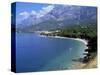 Central Dalmatian Coastline Known as Makarska Riviera, Dalmatia, Croatia, Europe-Tony Gervis-Stretched Canvas