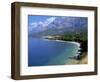 Central Dalmatian Coastline Known as Makarska Riviera, Dalmatia, Croatia, Europe-Tony Gervis-Framed Photographic Print