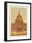 Central Dome, Exposition Universelle 1889, Paris-null-Framed Giclee Print