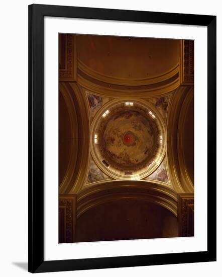 Central Dome of Sanctuary of Madonna of San Luca, Bologna, Emilia-Romagna, Italy-null-Framed Giclee Print