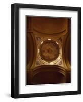 Central Dome of Sanctuary of Madonna of San Luca, Bologna, Emilia-Romagna, Italy-null-Framed Premium Giclee Print