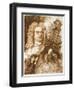 Central European Engraving of the Composer, George Frideric Handel-null-Framed Giclee Print