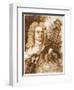 Central European Engraving of the Composer, George Frideric Handel-null-Framed Giclee Print