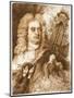 Central European Engraving of the Composer, George Frideric Handel-null-Mounted Giclee Print