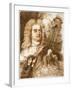 Central European Engraving of the Composer, George Frideric Handel-null-Framed Giclee Print