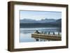 Central Fells, Scawfell, and the Langdale Pikes Viewed from Low Wood Race Cannon-James Emmerson-Framed Photographic Print