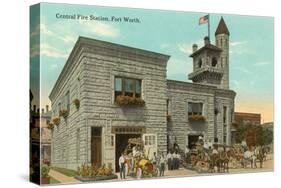 Central Fire Station, Fort Worth, Texas-null-Stretched Canvas