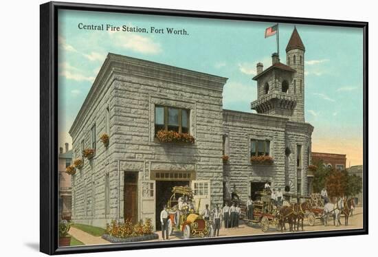 Central Fire Station, Fort Worth, Texas-null-Framed Art Print