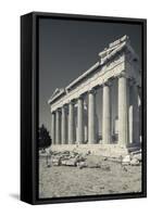 Central Greece, Athens, Acropolis, the Parthenon-Walter Bibikow-Framed Stretched Canvas