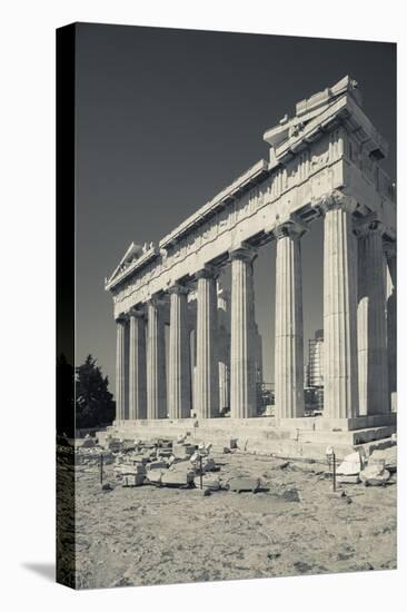 Central Greece, Athens, Acropolis, the Parthenon-Walter Bibikow-Stretched Canvas