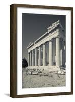 Central Greece, Athens, Acropolis, the Parthenon-Walter Bibikow-Framed Photographic Print