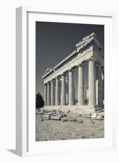 Central Greece, Athens, Acropolis, the Parthenon-Walter Bibikow-Framed Photographic Print