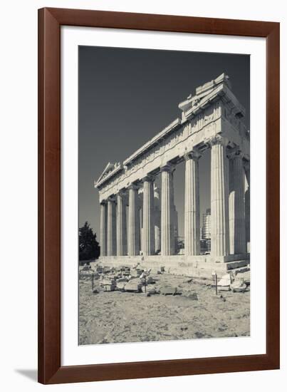 Central Greece, Athens, Acropolis, the Parthenon-Walter Bibikow-Framed Photographic Print