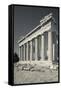 Central Greece, Athens, Acropolis, the Parthenon-Walter Bibikow-Framed Stretched Canvas