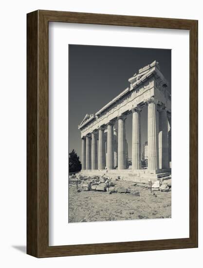 Central Greece, Athens, Acropolis, the Parthenon-Walter Bibikow-Framed Photographic Print