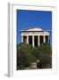 Central Greece, Athens, Ancient Agora, Temple of Hephaestus-Walter Bibikow-Framed Photographic Print