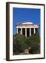 Central Greece, Athens, Ancient Agora, Temple of Hephaestus-Walter Bibikow-Framed Photographic Print