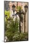 Central Greece, Delphi, Streetlight-Walter Bibikow-Mounted Photographic Print