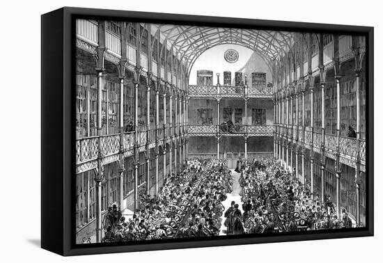 Central Hall of the Royal Army Clothing Depot, Pimlico, C1880-null-Framed Stretched Canvas