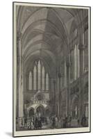 Central Hall of the Royal Courts of Justice-null-Mounted Giclee Print