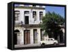 Central Havana, Havana, Cuba, West Indies, Central America-Mark Mawson-Framed Stretched Canvas