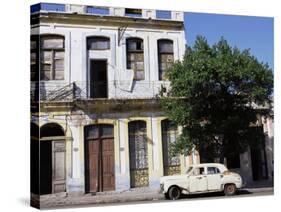 Central Havana, Havana, Cuba, West Indies, Central America-Mark Mawson-Stretched Canvas