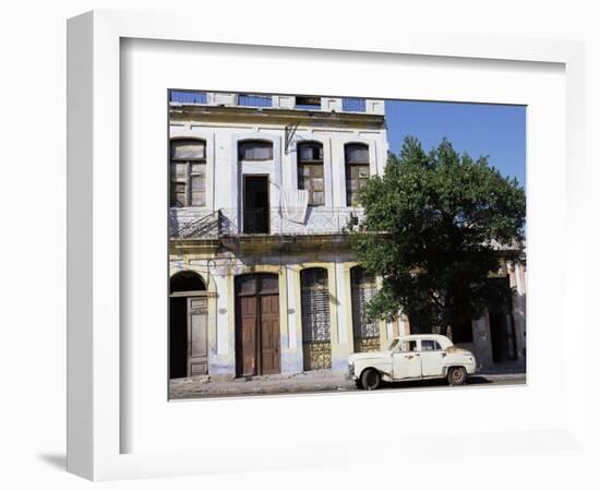 Central Havana, Havana, Cuba, West Indies, Central America-Mark Mawson-Framed Photographic Print