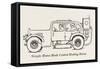 Central Heating for Cars-William Heath Robinson-Framed Stretched Canvas