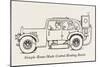 Central Heating for Cars-William Heath Robinson-Mounted Art Print