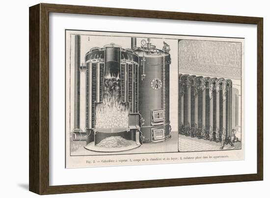 Central Heating System-null-Framed Art Print