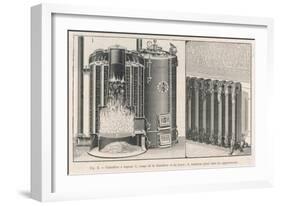 Central Heating System-null-Framed Art Print