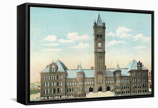 Central High School, Duluth-null-Framed Stretched Canvas