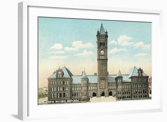 Central High School, Duluth-null-Framed Art Print