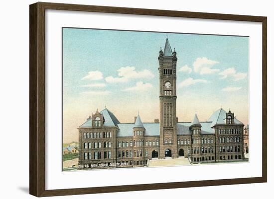 Central High School, Duluth-null-Framed Art Print