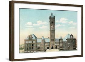 Central High School, Duluth-null-Framed Art Print