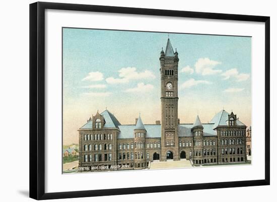 Central High School, Duluth-null-Framed Art Print