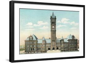 Central High School, Duluth-null-Framed Art Print