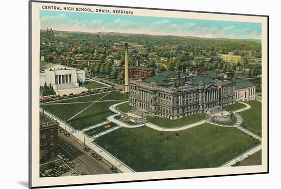 Central High School, Omaha, Nebraska-null-Mounted Art Print