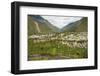 Central highlands, town of Banos, built on a lava terrace, Ecuador, South America-Tony Waltham-Framed Photographic Print