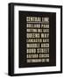 Central Line-Devon Ross-Framed Art Print