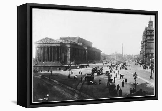 Central Liverpool, Late 19th Century-null-Framed Stretched Canvas