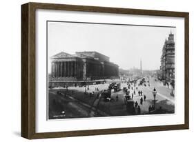 Central Liverpool, Late 19th Century-null-Framed Photographic Print