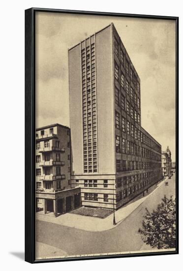 Central Long Distance Telephone Service Office Building, Warsaw-null-Framed Photographic Print