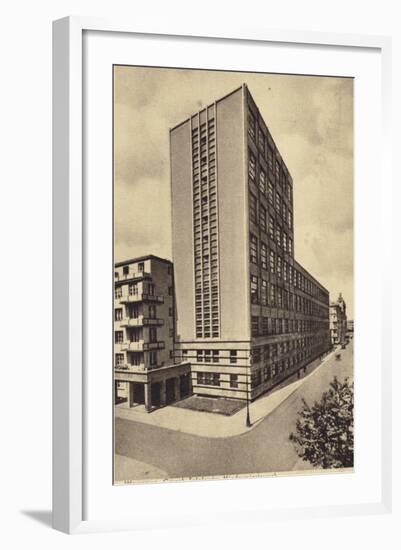 Central Long Distance Telephone Service Office Building, Warsaw-null-Framed Photographic Print