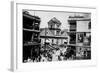 Central Market in Hong Kong Photograph - Hong Kong, China-Lantern Press-Framed Art Print