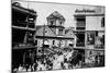 Central Market in Hong Kong Photograph - Hong Kong, China-Lantern Press-Mounted Art Print