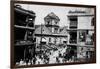 Central Market in Hong Kong Photograph - Hong Kong, China-Lantern Press-Framed Art Print