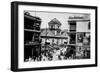 Central Market in Hong Kong Photograph - Hong Kong, China-Lantern Press-Framed Art Print