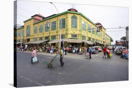 Central Market, Valparaiso, Chile-Peter Groenendijk-Stretched Canvas